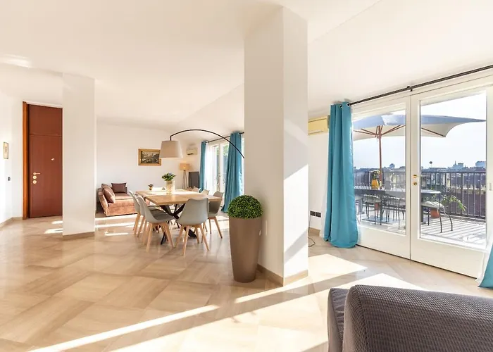 Duomo 7 Min - Panoramic Terrace & Two Bedrooms *