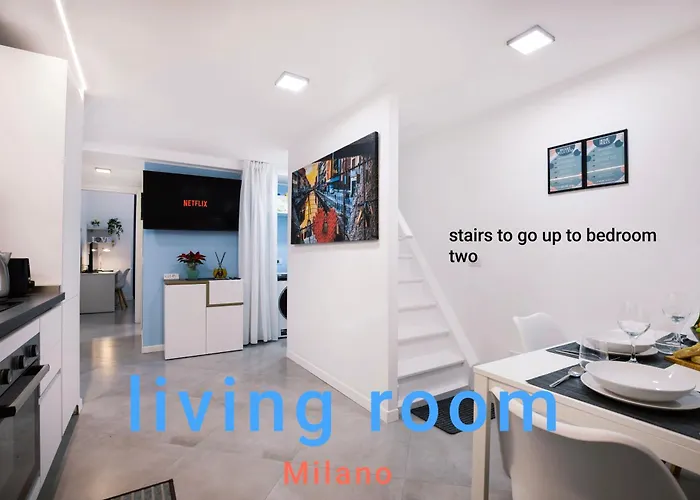 Loft 3br-3ba With Wi-fi And Ac Милан