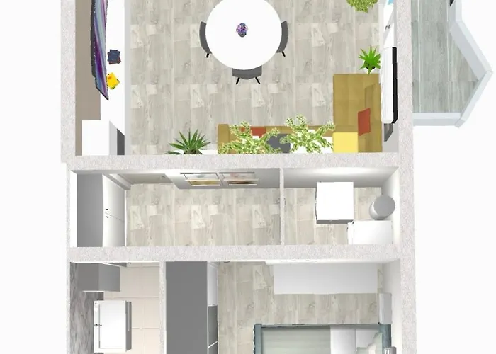 Tatil Evi Pomodoro House - Luminoso Vicino Linate, Duomo, Fabrique, Unipol Dome *