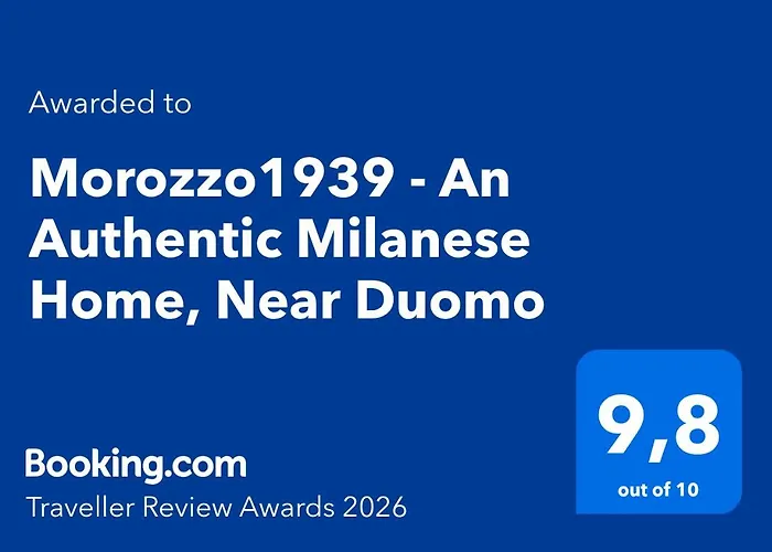 Morozzo1939 - An Authentic Milanese Home, Near Duomo 밀라노