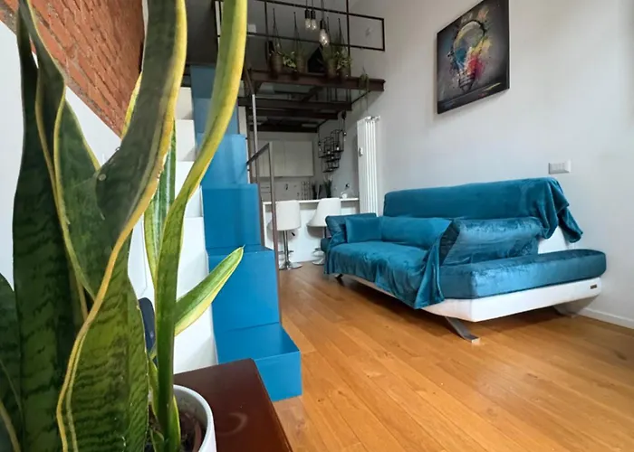 公寓 Loreto Blue House Di Design Vicino Metro *