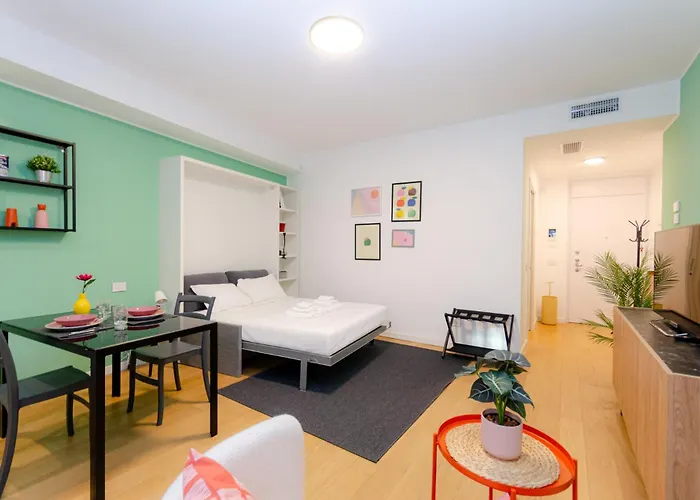 아파트 Vivimihome - Navigli Design Loft With Terrace 밀라노