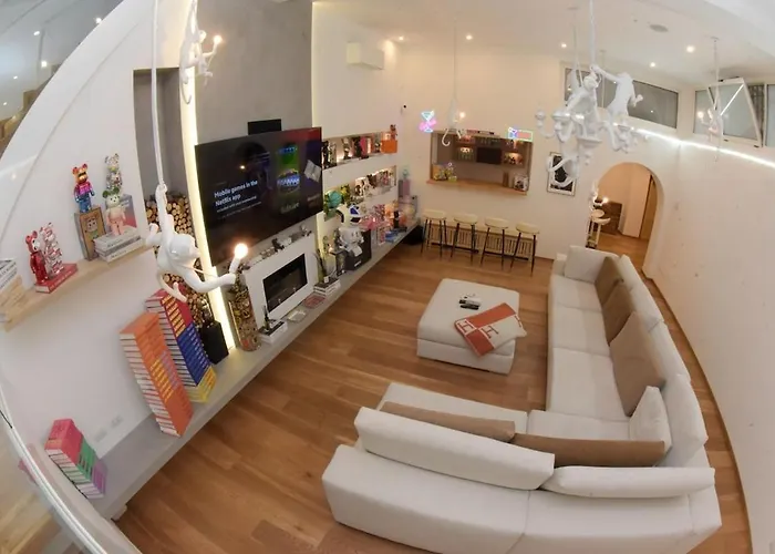 公寓 Luxury Loft With Sauna & Jacuzzi *