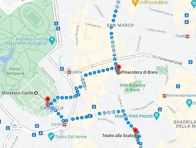 Apartmán Brera Center - Tube Airport And Train Garibaldi Fs - Speed Spring Vibe - Taxi-no-need Milán