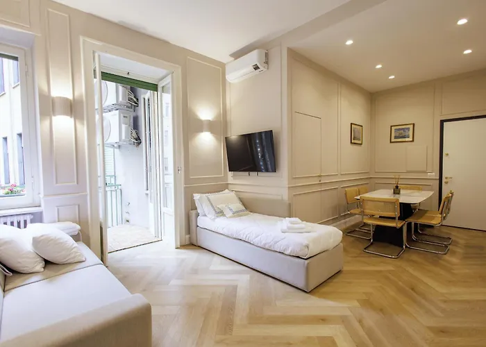 Marcora 6t Luxury Living In Brera - 15min Walk To Duomo * 밀라노