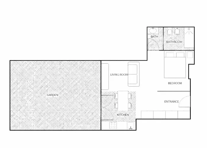 Open Space - Garden&jacuzzi - Self Check-in *