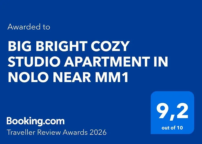 Big Bright Cozy In Nolo Near Mm1 *