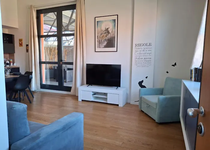 Nuovo Loft Con Terrazza, M2, Navigli, Ieo, Humanitas, Assago Skating Arena