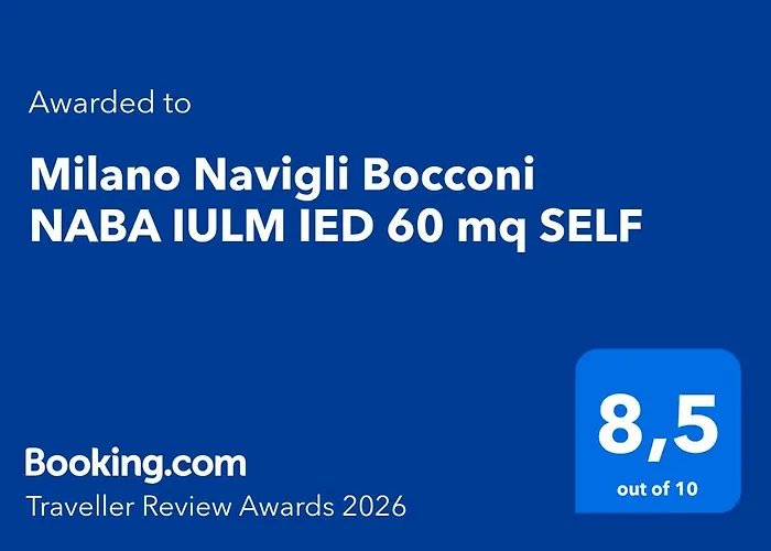 דירה Navigli Bocconi Naba-iulm-self-60 Mq מילאנו