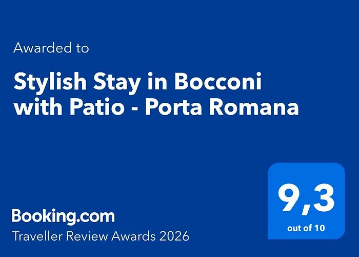 شقة Stylish In Bocconi With Patio - Porta Romana