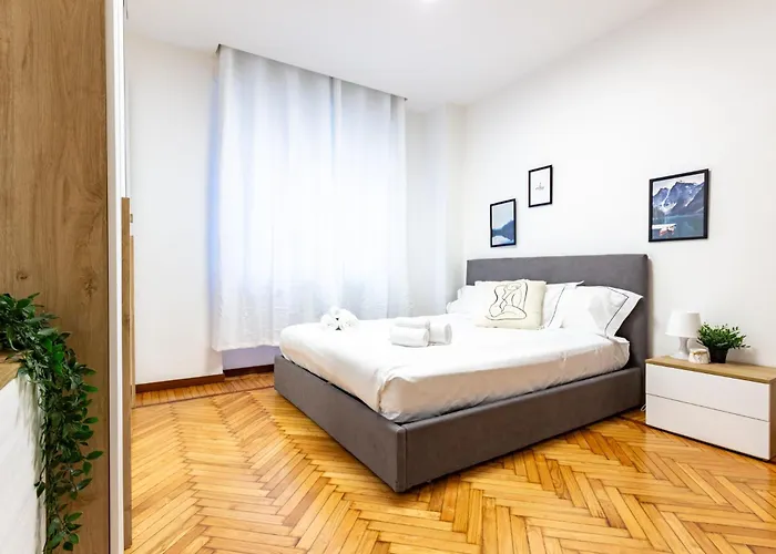 Apartmán Spacious 4-bed 2-bath, 3 Min Walk To M1 Bande Nere *
