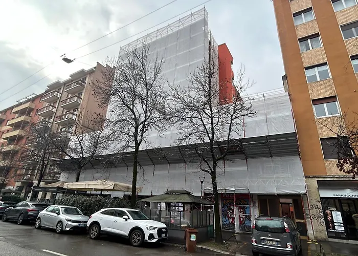 Terrazza Milanese - San Siro, Fiera & Life - Rinnovamento Facciata Palazzo In Corso 公寓 米兰