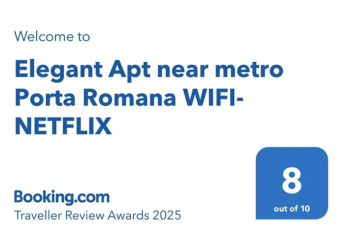Elegant Near Metro Porta Romana,3 Fermate Subway-stop A Duomo, Wifi-netflix Free *