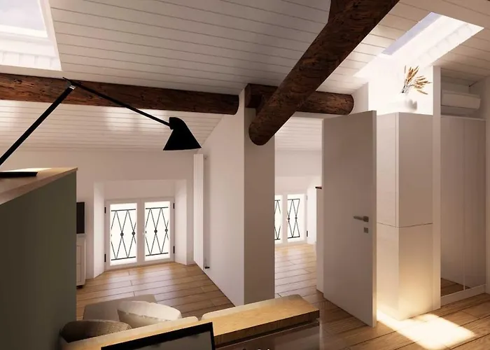 Apartamento Splendida Mansarda Via Solferino In Brera *