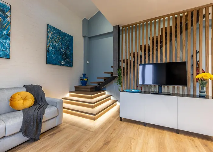 公寓 Navigli Duplex Elegante Con Vista Canale *