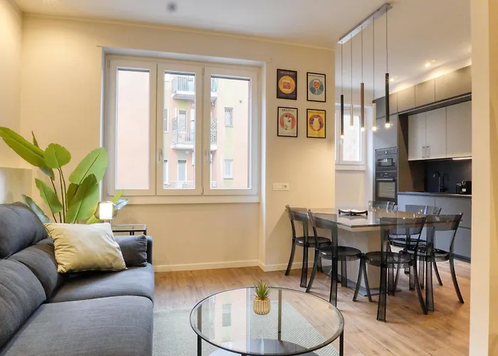 Apartmán Darsena Contemporary - Spacious 2br A Few Steps From Centre *