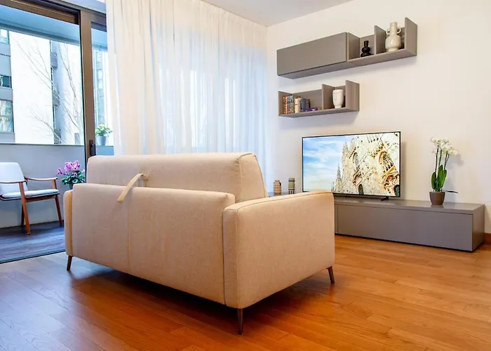 아파트 One-bedroom Unit G With Park View 밀라노