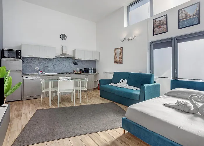 Modern Navigli - 5 Apartman Milánó