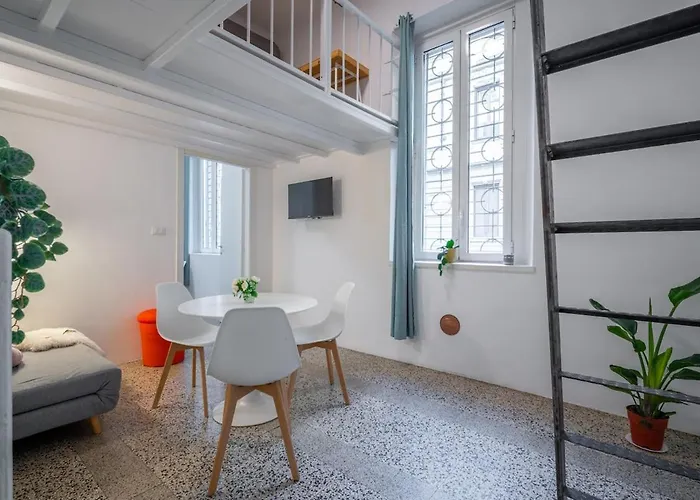 公寓 Arco Della Pace-sempione Cozy Loft 3 Pax Ac Wifi