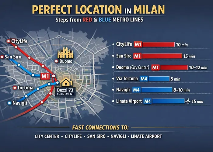 Appartement De Angeli Luxury - Near Citylife, Tortona District, San Siro Milan