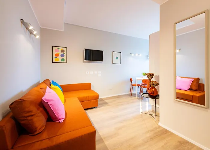 아파트 Ieo Area - Duomo 15 Min - New And Bright 밀라노