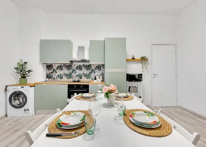 Group-friendly Flat 10 Minutes From The Stadium Wifi Pet * Milán