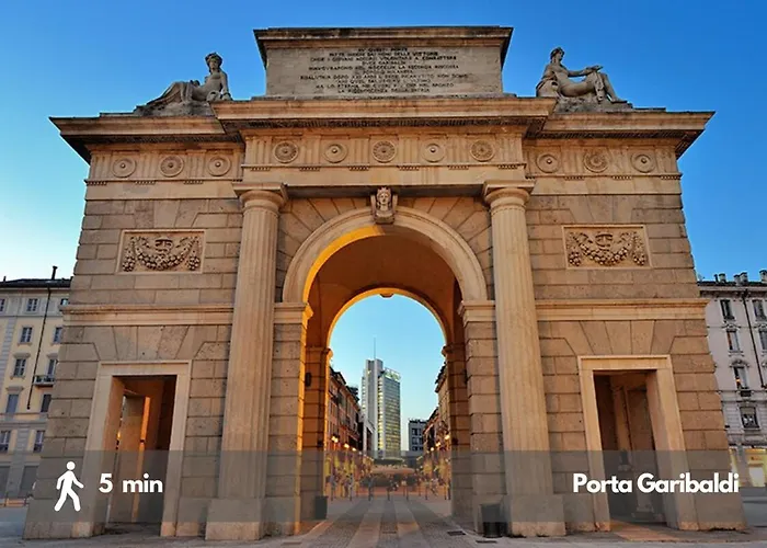 Corso Garibaldi - Two-rooms In The Heart Of Brera Lägenhet *