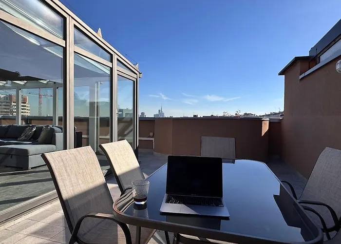 Panoramic Penthouse With Terrace In 公寓 米兰