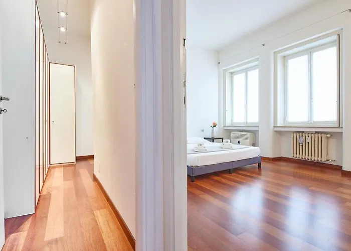 Porta Nuova Luxury 8 Minutes From The Duomo, With Ac And Wifi Apartmán Milán