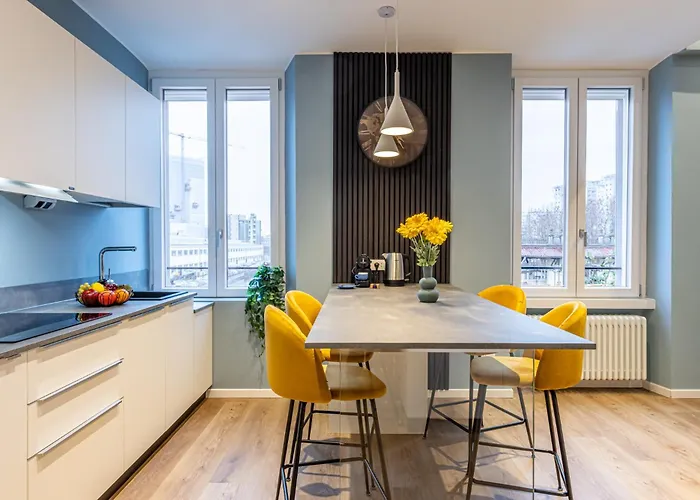 Navigli Duplex Elegante Con Vista Canale * 米兰