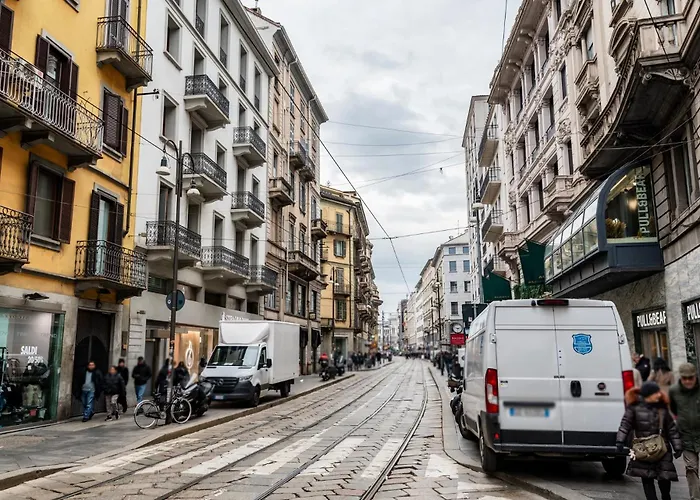 Luxury Via Torino Piazza Duomo 2 Pax Wi-fi Milánó