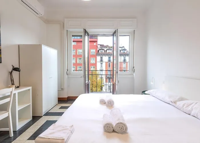 Sempione 102 Excl 2bdr With 2 Balconies Near M5 *