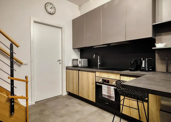 公寓 Just Urban - Design Loft 2 Bathrooms And Balcony - 9 Min M4 Duomo 米兰