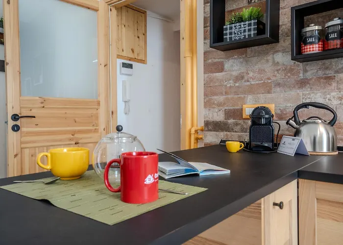 Guesthost - Relaxing Wooden 아파트 *