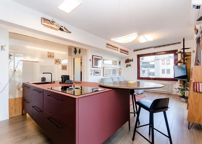 Apartament Anfossi Home, In Porta Romana, Design E Comfort, Con Grande Terrazza Privata, Vista Parco Mediolan