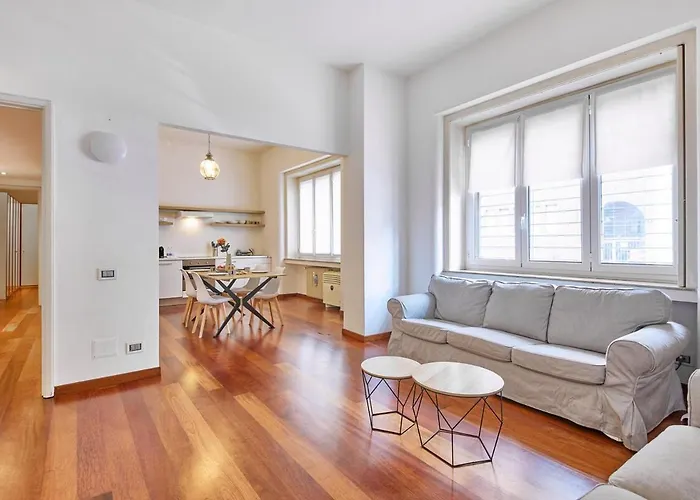 Apartmán Porta Nuova Luxury 8 Minutes From The Duomo, With Ac And Wifi Milán