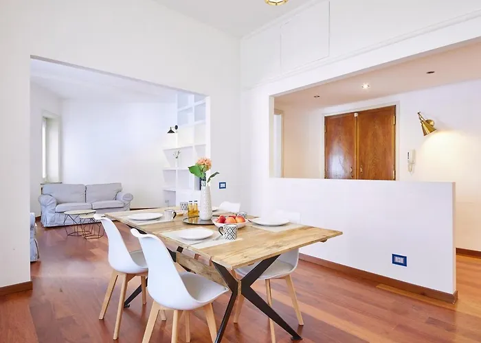 Apartmán Porta Nuova Luxury 8 Minutes From The Duomo, With Ac And Wifi Milán