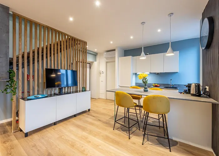 Navigli Duplex Elegante Con Vista Canale * 米兰