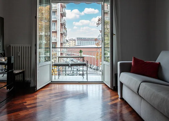 Elegante Zona Washington Vicino La Metro Apartmán Milán