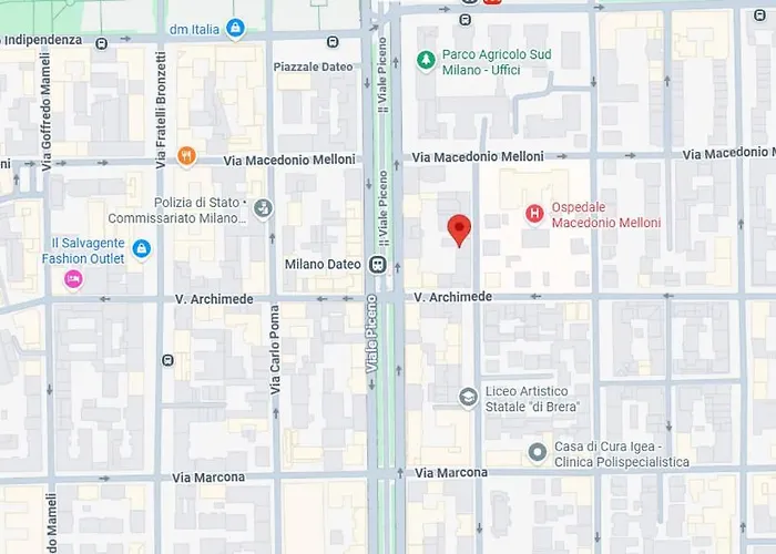 Apartman Ampio Trilocale 5 Posti Letto, 2 Bagni - M4 Dateo *