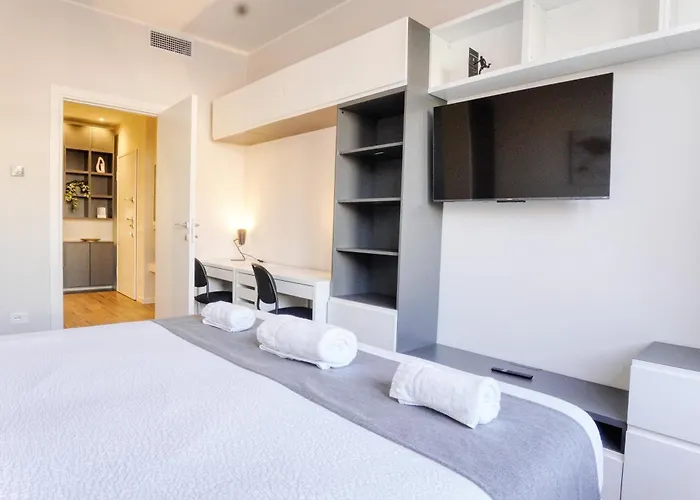 Apartmán Darsena Contemporary - Spacious 2br A Few Steps From Centre *