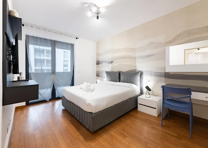 Apartmán Parcheggio Gratuito - New 1bdr Con Terrazzo