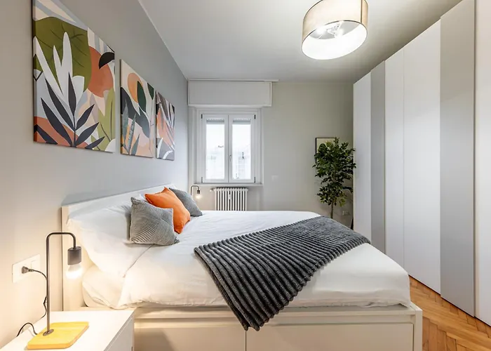 Apartamento Navigli Bilocale Moderno Con Balcone Sul Giardino Milán
