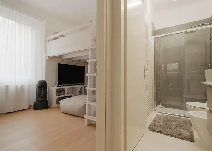 Апартаменты Porta Venezia - Castaldi - Bilocale Con Letto Soppalcato Милан