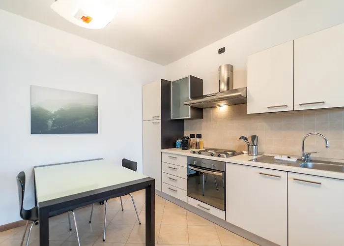 아파트 Moderno Con Garage, Wi-fi, Aria Condizionata E Terrazzo 밀라노