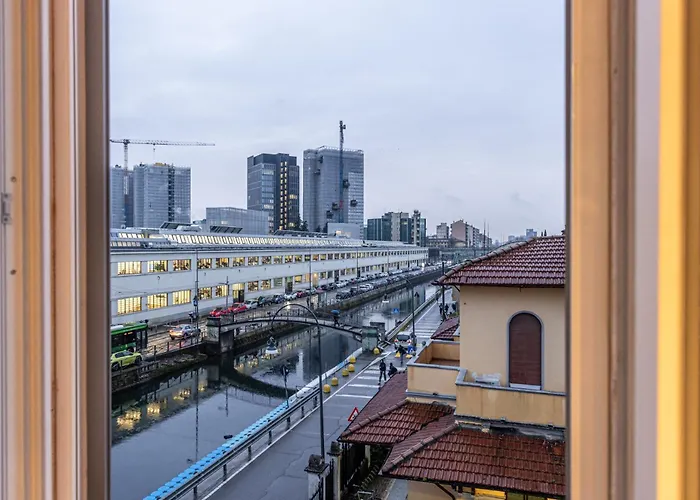 Navigli Duplex Elegante Con Vista Canale *