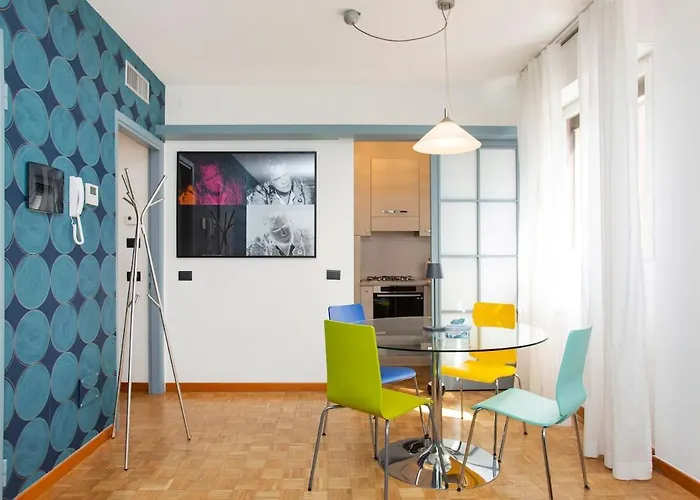 公寓 Light Blue Home-sempione Park-metro M2-brera