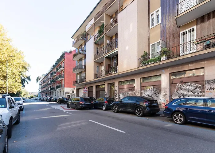 Guesthost - Stylish Flat In Navigli District Lägenhet Milano