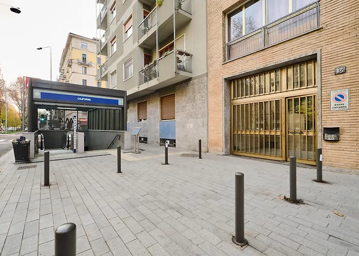 Bilocale Moderno E Silenzioso Vicino Navigli E Duomo Con Metro M4,