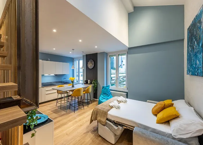 Navigli Duplex Elegante Con Vista Canale *